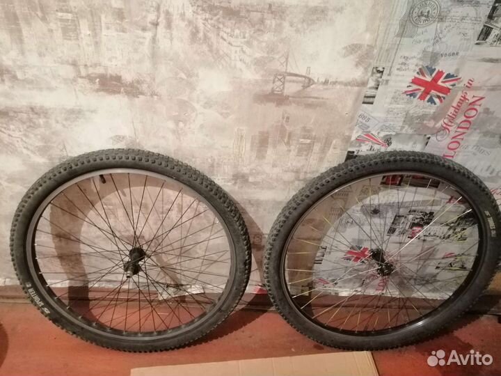 Колесо перед 27.5 и 26,переключатель, багажник