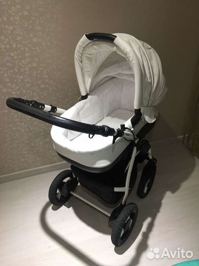 Коляска 2 в 1 эко кожа