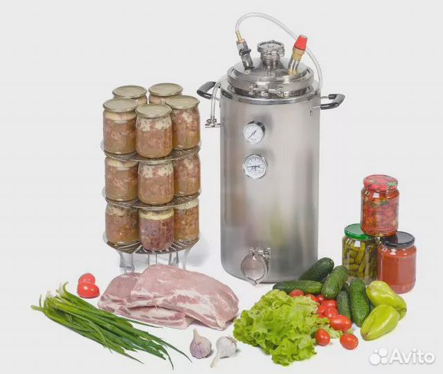 Автоклав Wein (Вейн), 23 литра, новый, 2 в 1