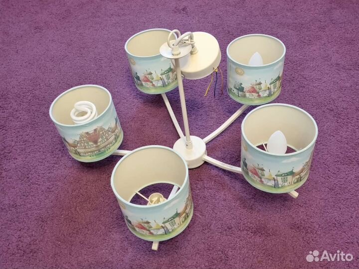 Люстра в детскую комнату