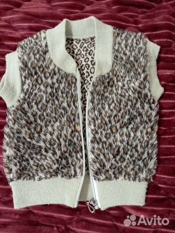 Детская Меховая жилетка