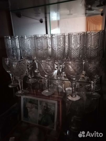 Хрустальные рюмки СССР