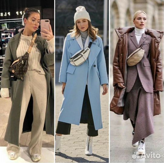 Сумка поясная женская Бананка