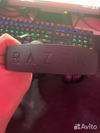 Игровые наушники razer