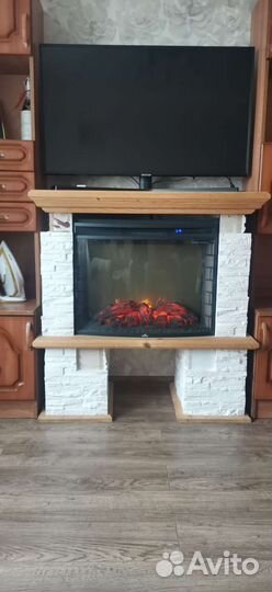 Печь камин дровяная