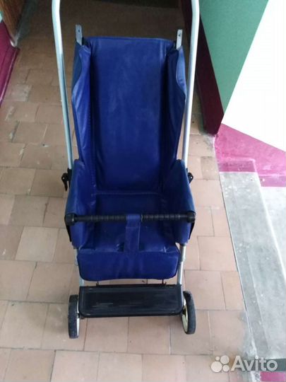 Антикварная детская коляска 80годов