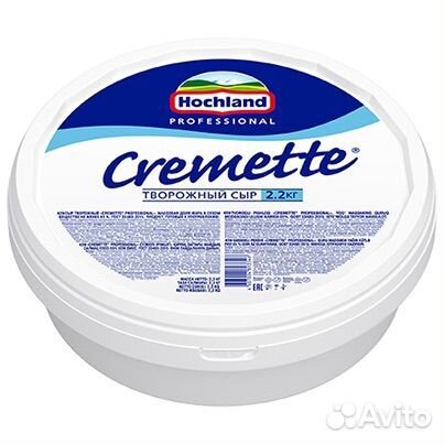 Творожный сыр cremette