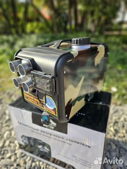 Дизельный автономный отопитель сухой фeн 8 кВт 3в1