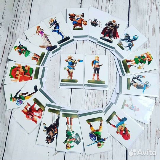 Карты Amiibo Zelda LBW 22 шт