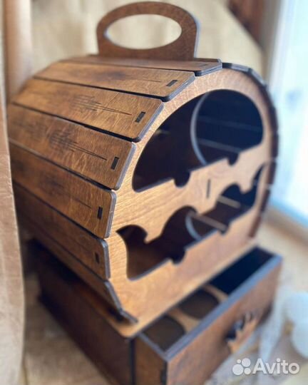 Мини бар из дерева