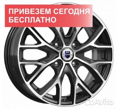 Диски K&K Лилиом-оригинал Алмаз черный 6x16 4x100 ET 49 Dia 54.1