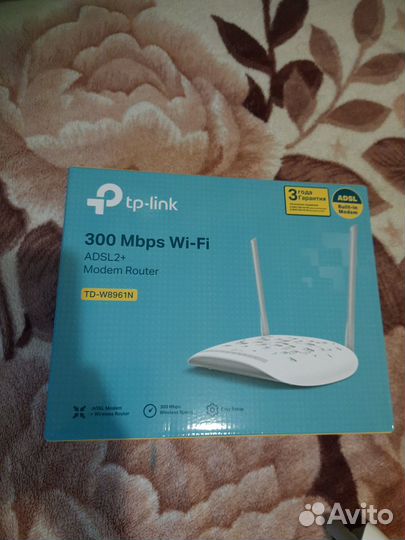 Роутер adsl2+ TP-link TD-W8961N