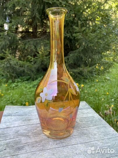 Графин/ваза и фужеры стекло СССР