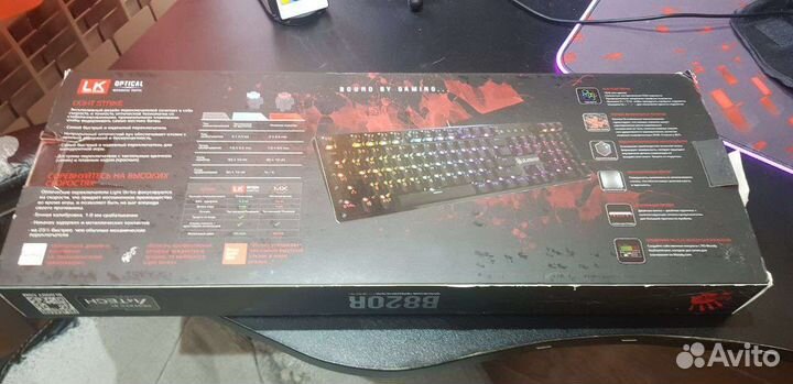 Механическая клавиатура, A4Tech Bloody B820R
