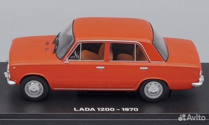 Ваз 2101 Красный 1:24 Hachette