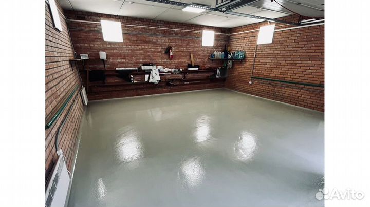 Промышленные полы для частного гаража