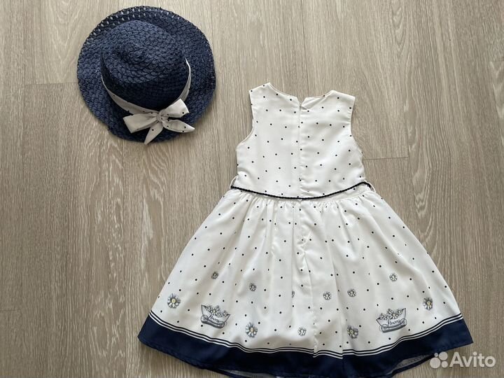 Платье летнее для девочки 104 нарядное