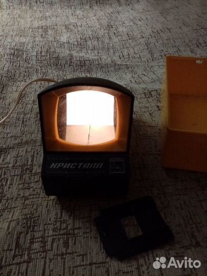 Слайдоскоп фильмоскоп диапроектор Кристалл СССР