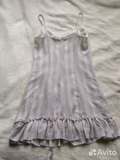 Платье в бельевом стиле, из нулевых, s-m