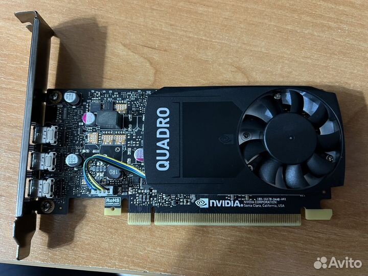Видеокарта Nvidia Quadro P400