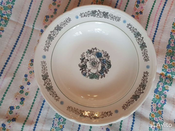 Набор тарелок 5шт зик Конаково СССР