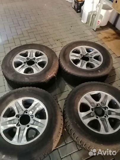 Колеса 275 65 R17 на land cruiser 100