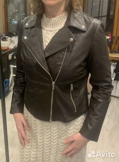 Натуральная кожаная куртка