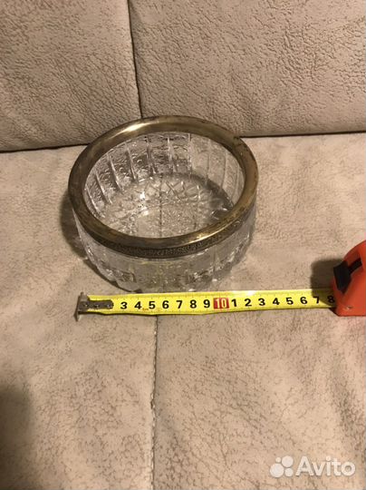 Хрустальная посуда салатники