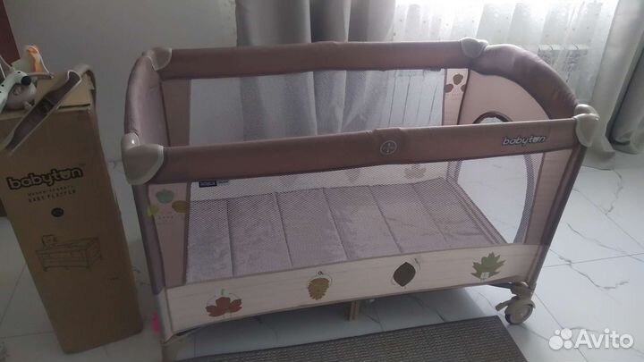 Манеж кровать