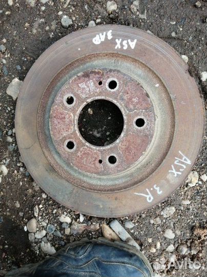 Тормозной диск задний Mitsubishi Asx GA1W 4A92