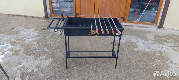 Мангал разборный с подказанником