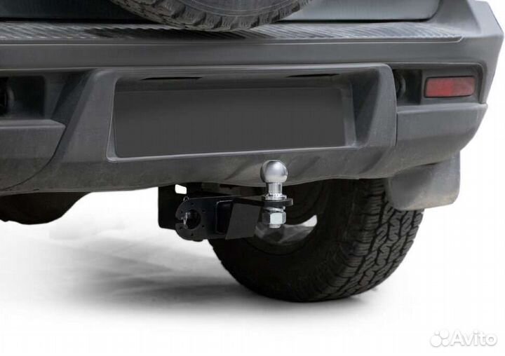 Фаркоп на Ниву Chevrolet шар вставка под квадрат