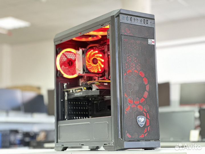 Игровой пк Ryzen 5 2600/gtx 1660/512 ssd