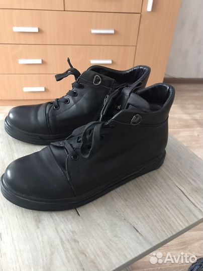 Ботинки демисезонные натуральная кожа