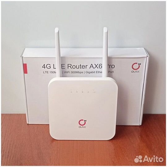 Роутер olax AX6 PRO 4G роутер wifi (аккумулятор)