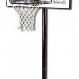 Баскетбольная стойка, поликарбонат Spalding 44 "