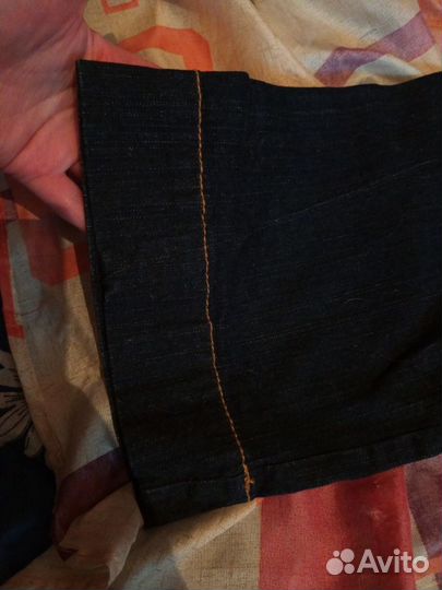 Джинсовые бриджи детские