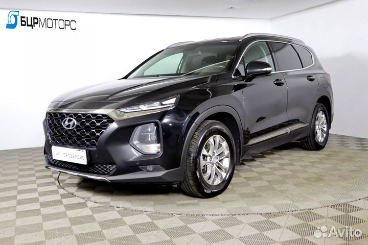 Hyundai Santa Fe 2.2 AT, 2018, 123 743 км