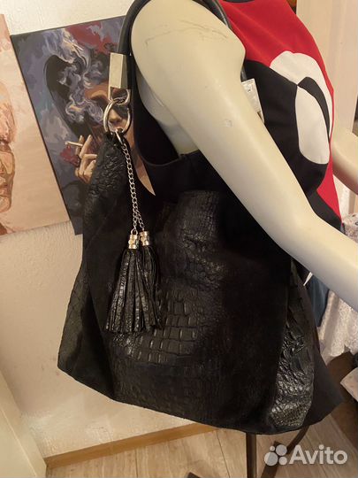 Сумка натуральная кожа италия