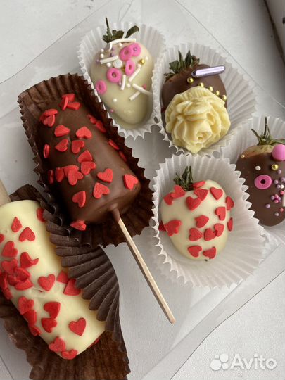 Клубника в шоколаде на выпускной