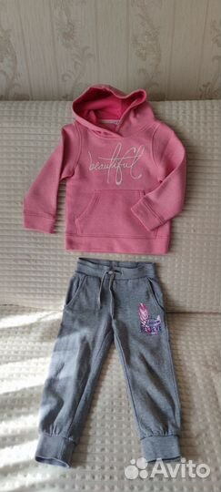 Костюм спортивный для девочки 3-5 лет (98-104см)