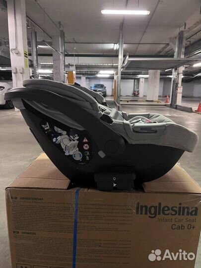 Автокресло Inglesina Cab Silk Grey оригинал