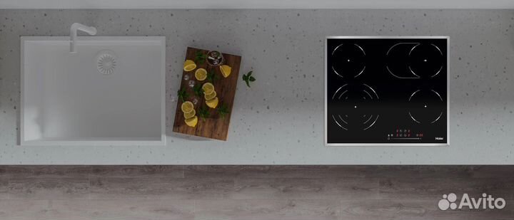 Встраиваемая электрическая панель Haier HHY-C64tofb