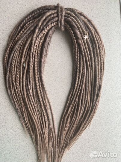 Комплект де кос и гладких дред