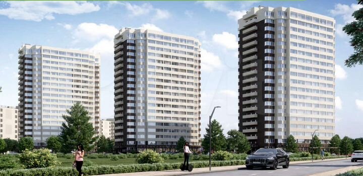 Квартира-студия, 26,8 м², 5/20 эт.