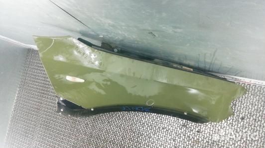 Крыло переднее правое mitsubishi pajero 4 (3DN17EC