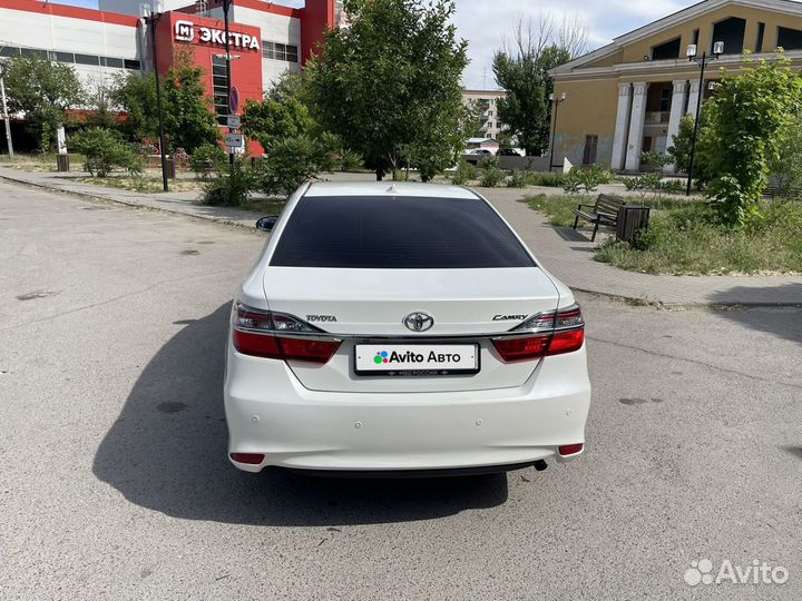 Toyota Camry 2.0 AT, 2015, 155 000 км