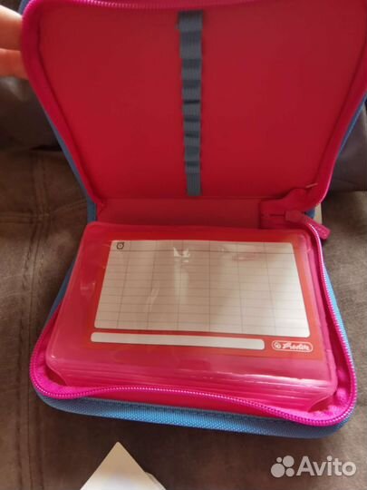 Пенал herlitz, фартук для уроков труда