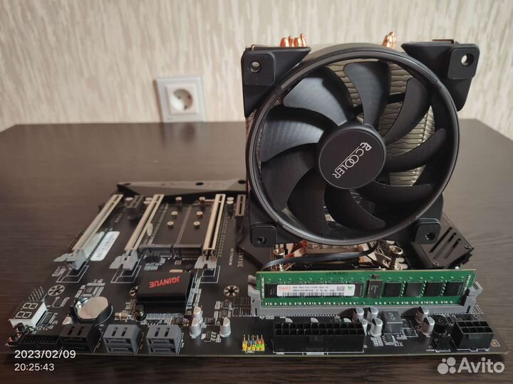 Комплект x99, Xeon 2666v3, DDR4 2x8Gb, кулер