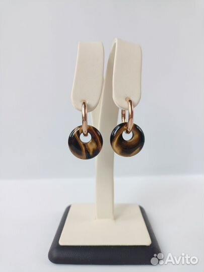 Серьги Конго с подсветкой